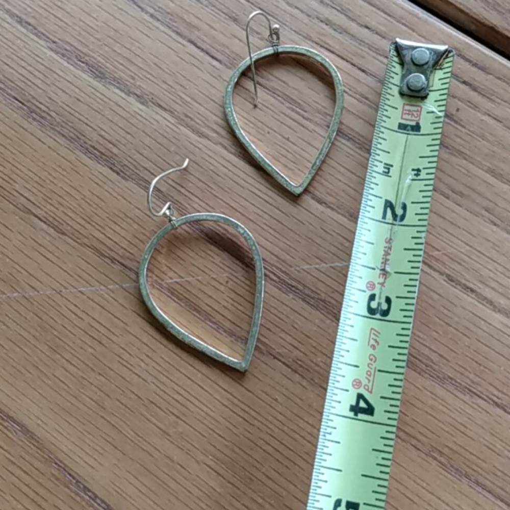 4for$20 Tear Drop Gold Colored Earrings